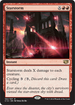 Starstorm (Commander 2014 Edition) Medium Play