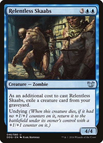 Relentless Skaabs (Duel Decks: Blessed vs Cursed) Medium Play