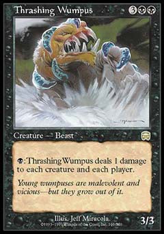 Thrashing Wumpus (Mercadian Masques) Near Mint Foil