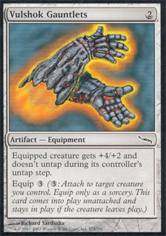 Vulshok Gauntlets (Mirrodin) Medium Play