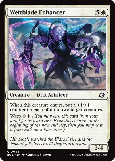 Weftblade Enhancer (Edge of Eternities) Near Mint