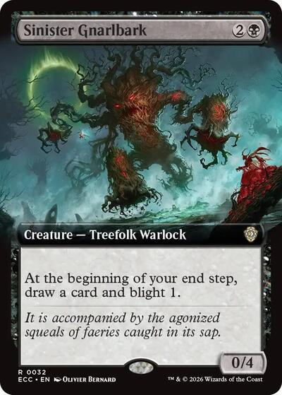 Sinister Gnarlbark  Extended Art|14|0|0.00