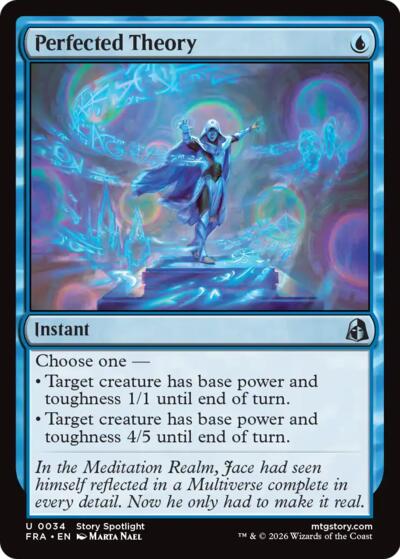 Perfected Theory (Reality Fracture) Near Mint