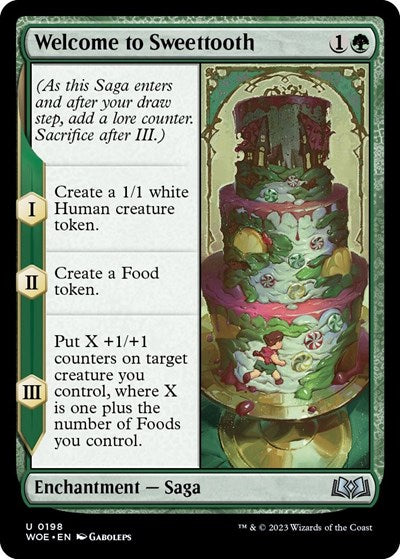 Welcome to Sweettooth (Wilds of Eldraine) Light Play