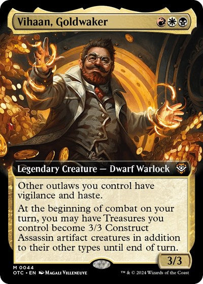 Vihaan, Goldwaker (Extended Art) (Commander: Outlaws of Thunder Junction) Light Play