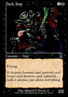 Dusk Imp (Odyssey) Medium Play Foil