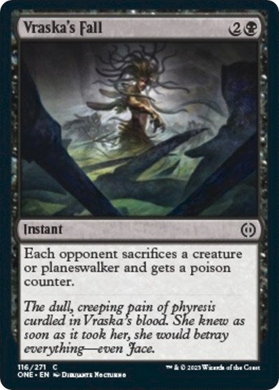 Vraska's Fall (Phyrexia: All Will Be One) Medium Play