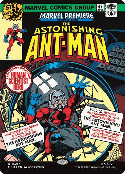 The Astonishing Ant Man  Borderless|3|0|0.00