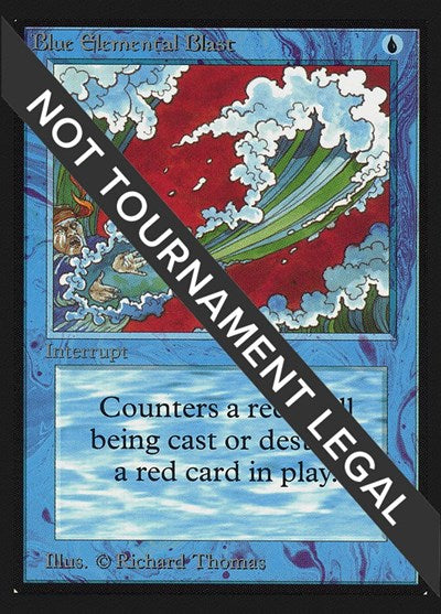 Blue Elemental Blast (Collector's Edition) Near Mint