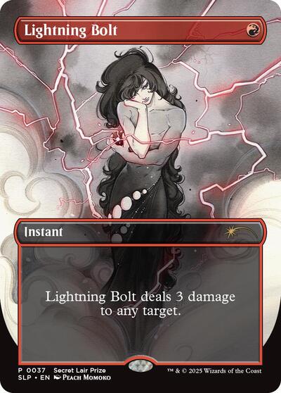 Lightning Bolt (0037) (Secret Lair Showdown) Near Mint