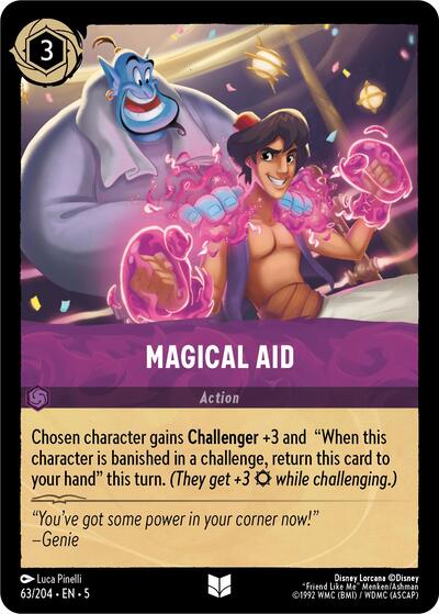 Magical Aid (Shimmering Skies) Near Mint Cold Foil