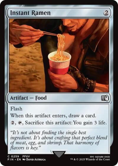 Instant Ramen (Universes Beyond: FINAL FANTASY) Near Mint