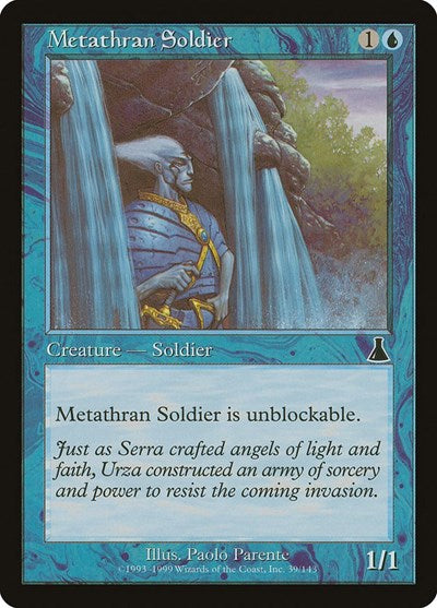Metathran Soldier (Urza's Destiny) Light Play