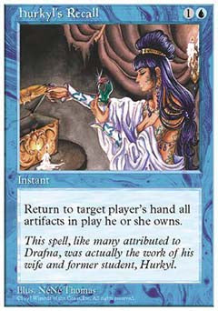 Hurkyl's Recall (5th Edition) Heavy Play