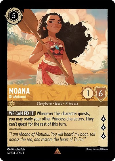 Moana - Of Motunui (The First Chapter) Near Mint