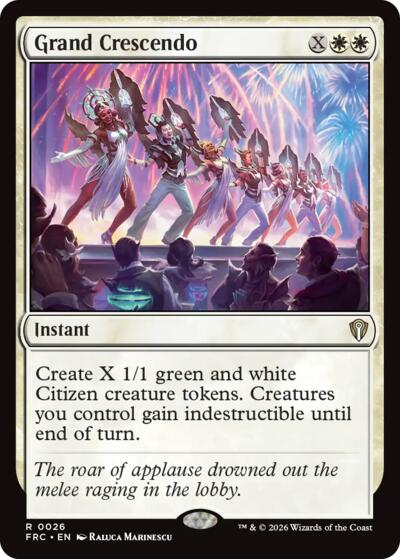 Grand Crescendo (Commander: Reality Fracture) Near Mint