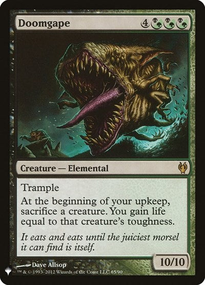 Doomgape (Mystery Booster) Light Play
