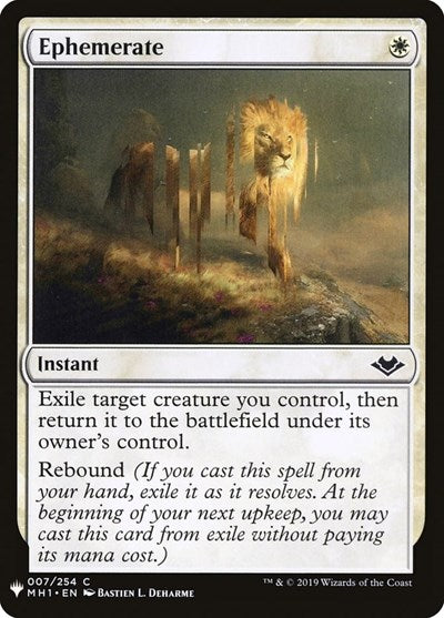 Ephemerate (Mystery Booster) Near Mint