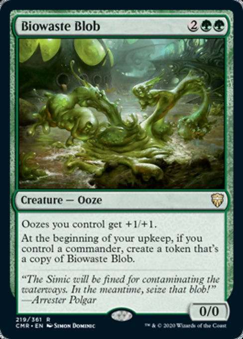 Biowaste Blob (Commander Legends) Near Mint Foil