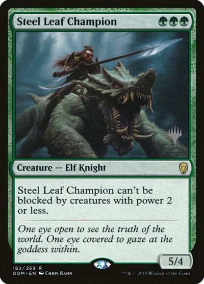 Steel Leaf Champion (Promo Pack: Core Set 2020) Light Play