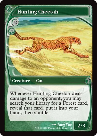 Hunting Cheetah (Future Sight) (Mystery Booster 2) Near Mint