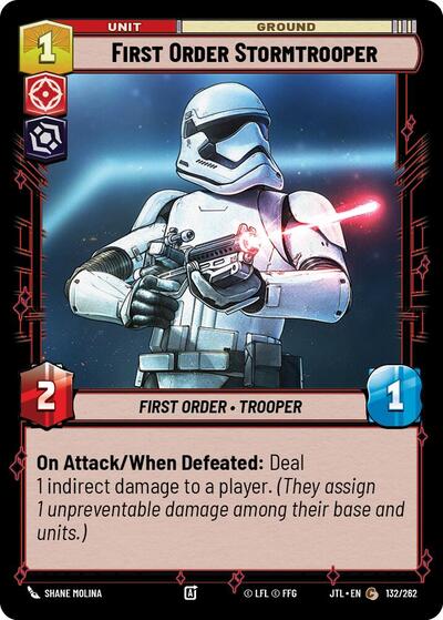 First Order Stormtrooper (Jump to Lightspeed) Near Mint