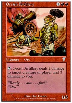 Orcish Artillery (7th Edition) Heavy Play