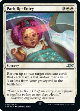 Park Re-Entry (Unfinity) Near Mint Foil