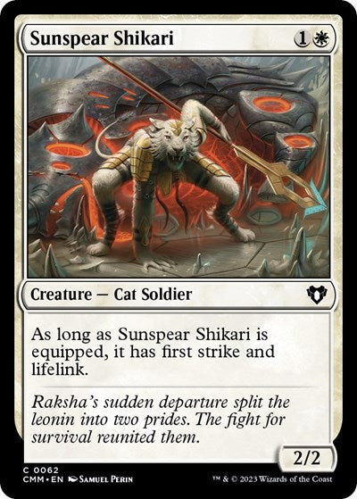 Sunspear Shikari (Commander Masters) Near Mint Foil