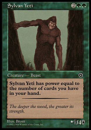 Sylvan Yeti (Portal Second Age) Near Mint
