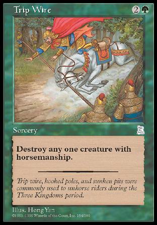 Trip Wire (Portal Three Kingdoms) Near Mint