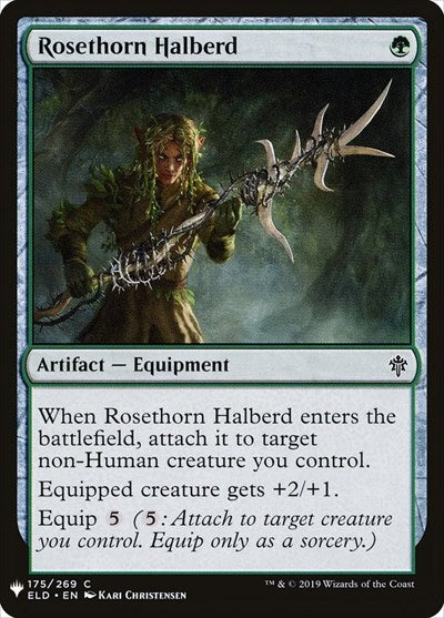 Rosethorn Halberd (Mystery Booster) Near Mint