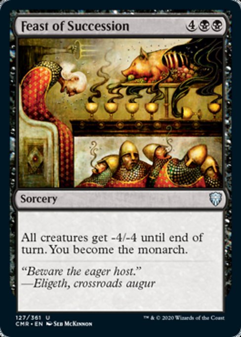 Feast of Succession (Commander Legends) Near Mint Foil