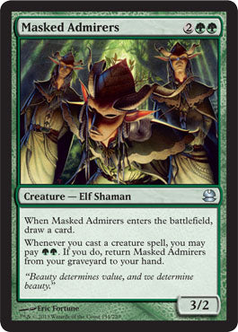 Masked Admirers (Modern Masters) Light Play Foil