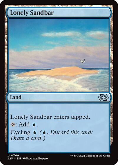 Lonely Sandbar (Foundations Jumpstart) Near Mint