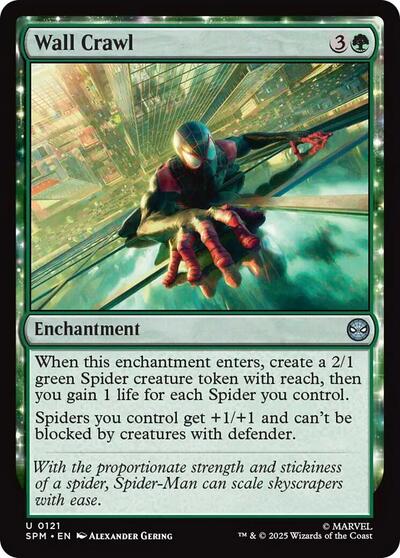 Wall Crawl (Marvel's Spider-Man) Light Play Foil