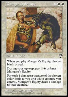 Mangara's Equity (Mirage) Medium Play