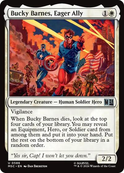 Bucky Barnes  Eager Ally|1|0|0.00