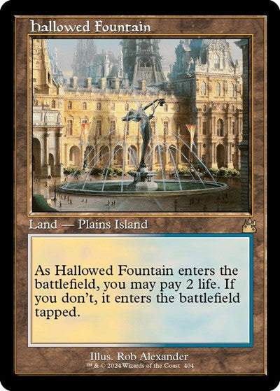 Hallowed Fountain  Retro Frame|1|0|0.00