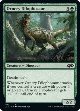 Ornery Dilophosaur (Jumpstart 2022) Near Mint