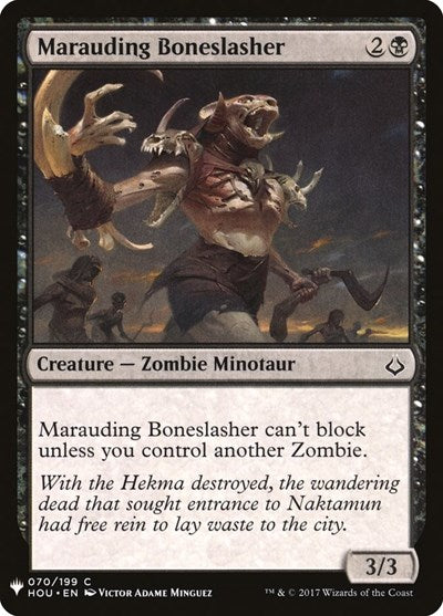 Marauding Boneslasher (Mystery Booster) Near Mint