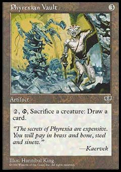 Phyrexian Vault (Mirage) Medium Play