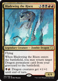 Bladewing the Risen (Commander 2017) Medium Play