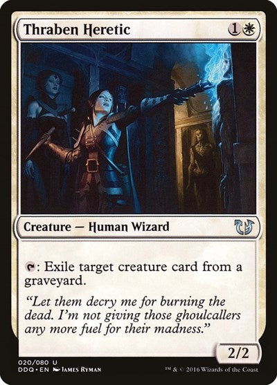 Thraben Heretic (Duel Decks: Blessed vs Cursed) Medium Play