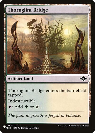 Thornglint Bridge (The List) Light Play