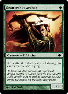 Scattershot Archer (Conflux) Medium Play Foil