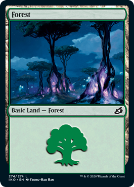 Forest (274) (Ikoria: Lair of Behemoths) Light Play Foil