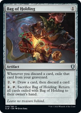 Bag of Holding (Commander Legends: Battle for Baldur's Gate) Light Play