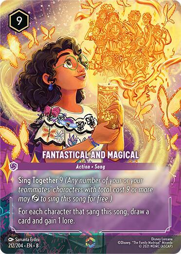 Fantastical and Magical (Enchanted) (Reign of Jafar) Near Mint Holofoil