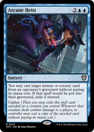 Arcane Heist (Commander: Outlaws of Thunder Junction) Light Play